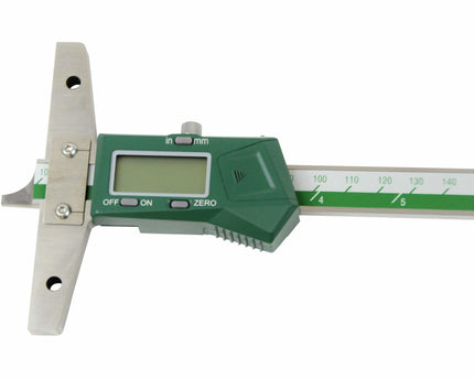 INSIZE Measuring Equipment Insize Digital Depth Gauge 0-300mm / 0-12" Range Series 1147-300