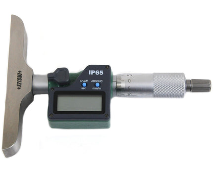 INSIZE Measuring Equipment Insize Digital Depth Micrometer 0-150mm/0-6" Range Series 3540-150