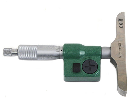 INSIZE Measuring Equipment Insize Digital Depth Micrometer 0-300mm/0-12" Range Series 3540-300E