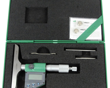 INSIZE Measuring Equipment Insize Digital Depth Micrometer 0-50mm/0-2" Range Series 3540-50