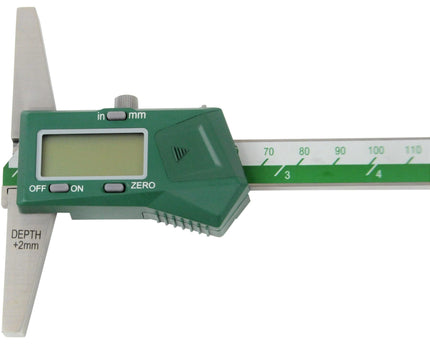 INSIZE MEASURING EQUIPMENT Insize Digital Hook Depth Gauge 0-150mm / 0-6" Range Series 1142-150A