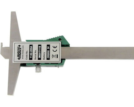 INSIZE Measuring Equipment Insize Digital Hook Depth Gauge 0-200mm / 0-8" Range Series 1142-200A