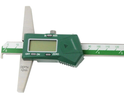INSIZE Measuring Equipment Insize Digital Hook Depth Gauge 0-200mm / 0-8" Range Series 1142-200A