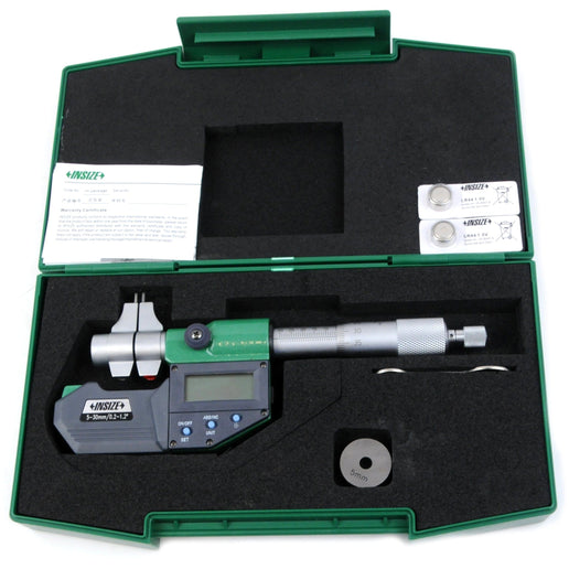 INSIZE Measuring Equipment Insize Digital Inside Micrometer 5-30mm/0.2-1.2" Range Series 3520-30