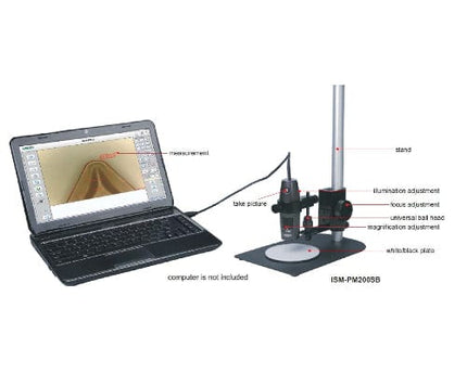 INSIZE MEASURING EQUIPMENT Insize Digital Measuring Microscope 10-200× Series ISM-PM200SA