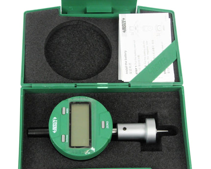 INSIZE Measuring Equipment Insize Digital Mini Long Base Depth Gauge 0-12.7mm/0-0.5" Range Series 2142-102