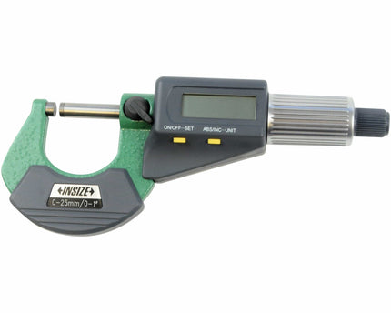 INSIZE Measuring Equipment Insize Digital Outside Micrometer 0-25mm/0-1" Range Series 3109-25A