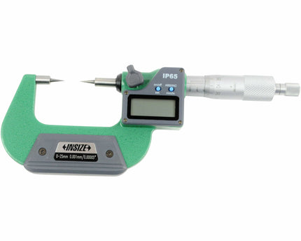 INSIZE Measuring Equipment Insize Digital Point Micrometer 0-25mm/0-1" Range Series 3530-25A