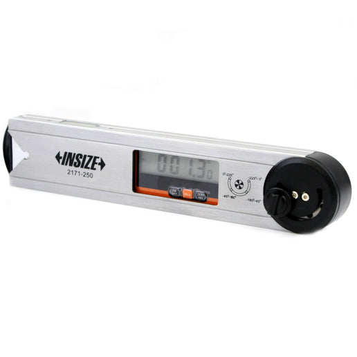 INSIZE Measuring Equipment Insize Digital Protractor 250mm 0-360° Range Series 2171-250