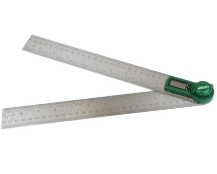 INSIZE Measuring Equipment Insize Digital Protractor 250mm 0-360° Range Series 2171-250