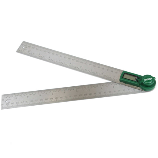 INSIZE Measuring Equipment Insize Digital Protractor 250mm 0-360° Range Series 2171-250