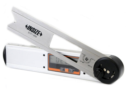 INSIZE Measuring Equipment Insize Digital Protractor 250mm 0-360° Range Series 2171-250