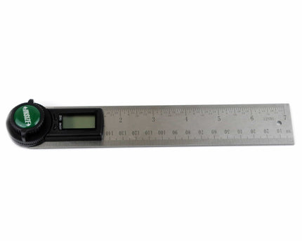 INSIZE Measuring Equipment Insize Digital Protractor 300mm 0-360° Range Series 2176-300