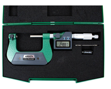 INSIZE Measuring Equipment Insize Digital Screw Thread Micrometer 25-50mm Range Series 3581-50A