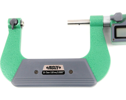 INSIZE Measuring Equipment Insize Digital Screw Thread Micrometer 50-75mm/2-3" Range Series 3581-75A