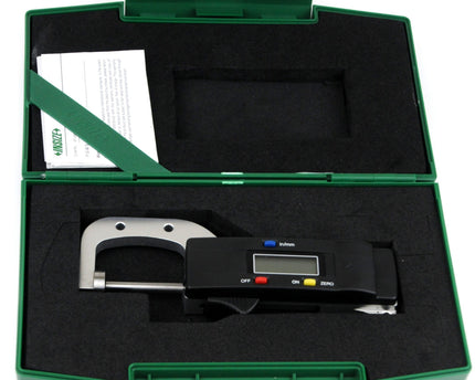 INSIZE Measuring Equipment Insize Digital Snap Gauge 0-25mm/0-1" Range Series 2167-25
