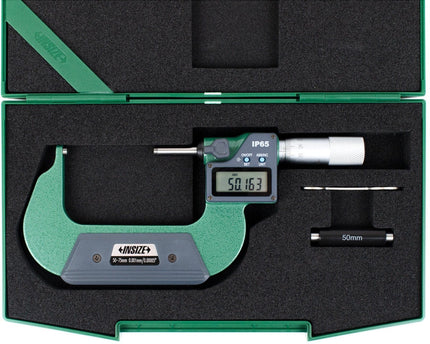 INSIZE Measuring Equipment Insize Digital Spherical Anvil Tube Micrometer 50-75mm/2-3" Range Series 3560-75A