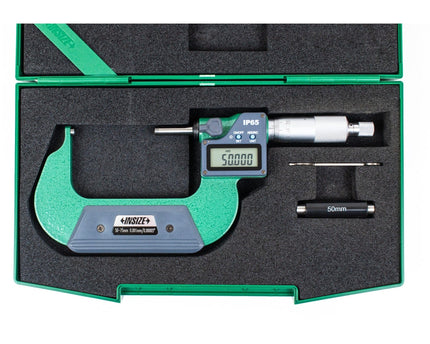 INSIZE Measuring Equipment Insize Digital Spherical Anvil Tube Micrometer 50-75mm/2-3" Range Series 3560-75SA