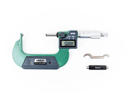 INSIZE Measuring Equipment Insize Digital Spherical Anvil Tube Micrometer 50-75mm/2-3" Range Series 3560-75SA