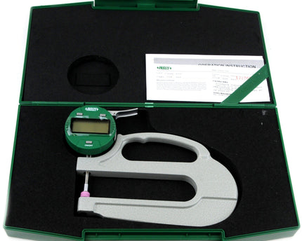 INSIZE Measuring Equipment Insize Digital Thickness Gauge 0-10mm/0-0.4" Range Series 2872-10