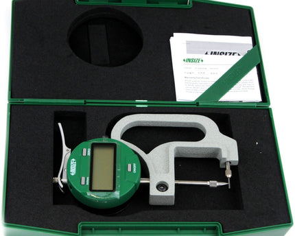 INSIZE Measuring Equipment Insize Digital Thickness Gauge 0-10mm/0-0.4" Range Series 2873-10