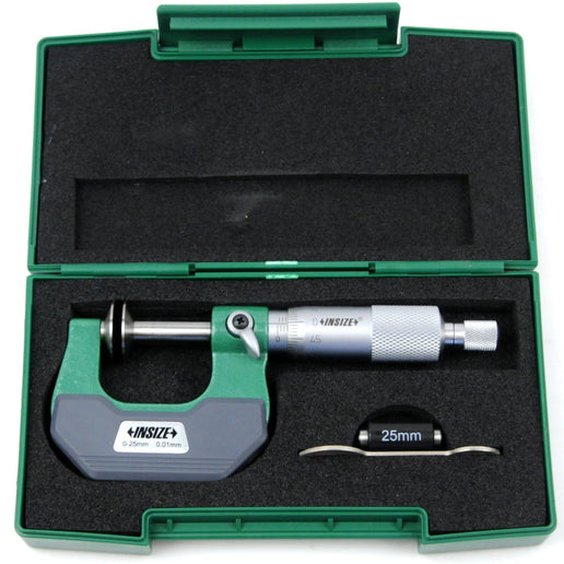 INSIZE Measuring Equipment Insize Disc Micrometer 0-25mm Range Series 3282-25