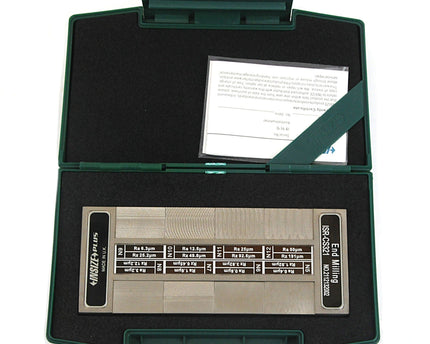 INSIZE Measuring Equipment Insize End Milling Surface Roughness Specimen 8pcs Set Series ISR-CS321