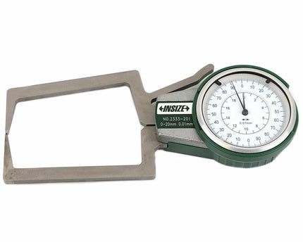 INSIZE Measuring Equipment Insize External Dial Caliper Gauge 0-20mm Range Series 2333-201