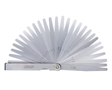 INSIZE MEASURING EQUIPMENT Insize Feeler Gauge 0.05-2.00mm 15 Leaves Series 4602-15