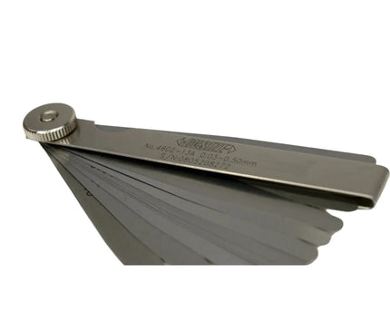 INSIZE MEASURING EQUIPMENT Insize Feeler Gauge 13pc Set 0.03-0.50mm Range Series 4602-13A