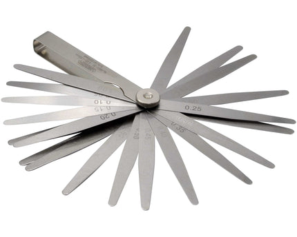 INSIZE Measuring Equipment Insize Feeler Gauge 20pc Set 0.05-1mm Range Series 4602-20