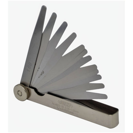 INSIZE Measuring Equipment Insize Feeler Gauge 32pc Set 0.03-1mm Range Series 4602-32