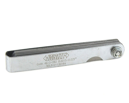 INSIZE Measuring Equipment Insize Feeler Gauge Set 0.0015-0.025" Range Series 4613-262