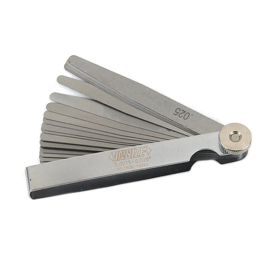 INSIZE MEASURING EQUIPMENT Insize Feeler Gauge Set 0.0015-0.025" Range Series 4613-263