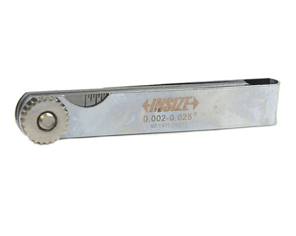 INSIZE MEASURING EQUIPMENT Insize Feeler Gauge Set 0.002"–0.025" Range Series 4614-15