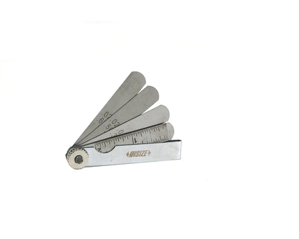 INSIZE MEASURING EQUIPMENT Insize Feeler Gauge Set 0.002–0.025" Range Series 4614-9