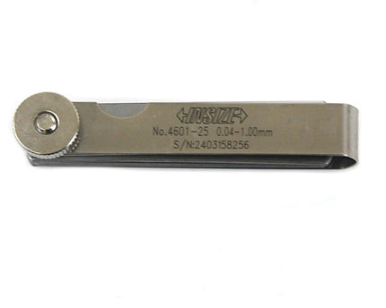 INSIZE Measuring Equipment Insize Feeler Gauge Set 0.04-1mm Range Series 4601-25