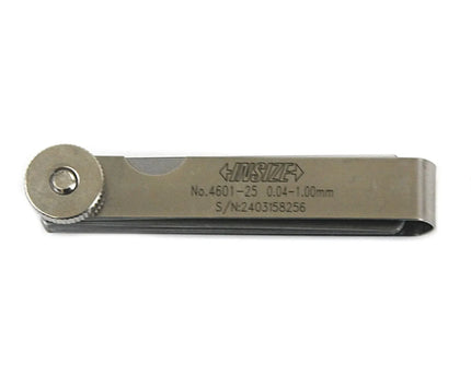 INSIZE MEASURING EQUIPMENT Insize Feeler Gauge Set 0.04-1mm Range Series 4601-25