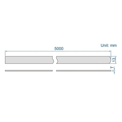 INSIZE Measuring Equipment Insize Feeler Gauge Tape 0.45mm Range Series 4621-45