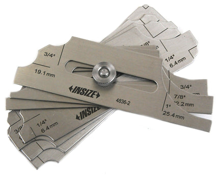 INSIZE Measuring Equipment Insize Fillet Weld Gauge Series 4836-2