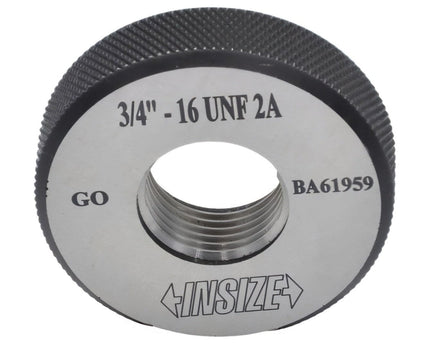 INSIZE Measuring Equipment Insize GO Thread Ring Gauge 3/4"-16 UNF Series - 4633-3B2