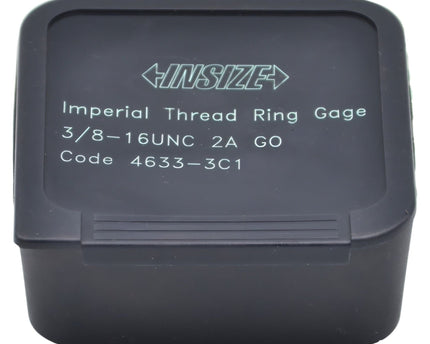 INSIZE Measuring Equipment Insize GO Thread Ring Gauge 3/8"-16 UNC Series - 4633-3C1