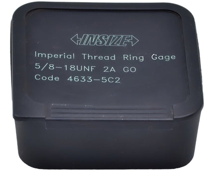 INSIZE Measuring Equipment Insize GO Thread Ring Gauge 5/8"-18 UNF Series - 4633-5C2
