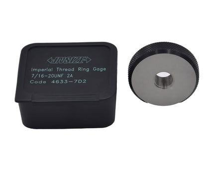 INSIZE Measuring Equipment Insize GO Thread Ring Gauge 7/16"-20 UNF Series - 4633-7D2
