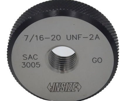 INSIZE Measuring Equipment Insize GO Thread Ring Gauge 7/16"-20 UNF Series - 4633-7D2