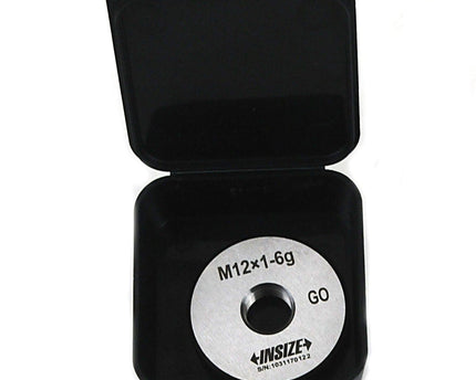 INSIZE Measuring Equipment Insize GO Thread Ring Gauge M12X1 Series 4129-12P