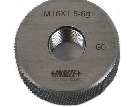 INSIZE Measuring Equipment Insize GO Thread Ring Gauge M16X1.5 Series 4129-16R