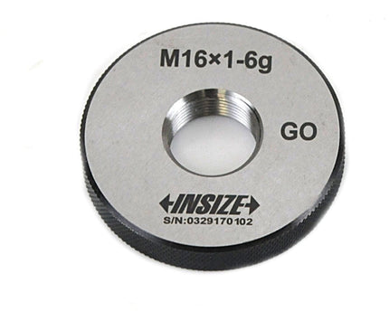 INSIZE Measuring Equipment Insize GO Thread Ring Gauge M16X1 Series 4129-16P