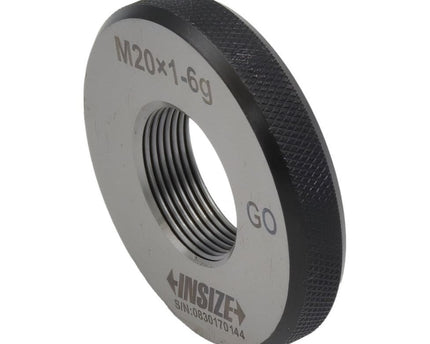 INSIZE Measuring Equipment Insize GO Thread Ring Gauge M20X1 Series 4129-20P