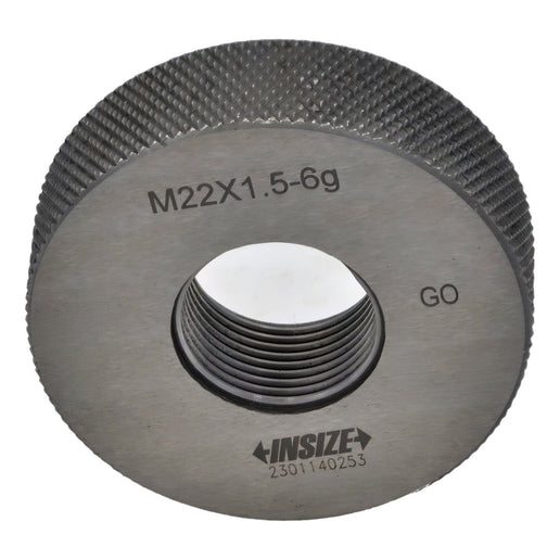 INSIZE Measuring Equipment Insize GO Thread Ring Gauge M22X1.5 Series 4129-22R